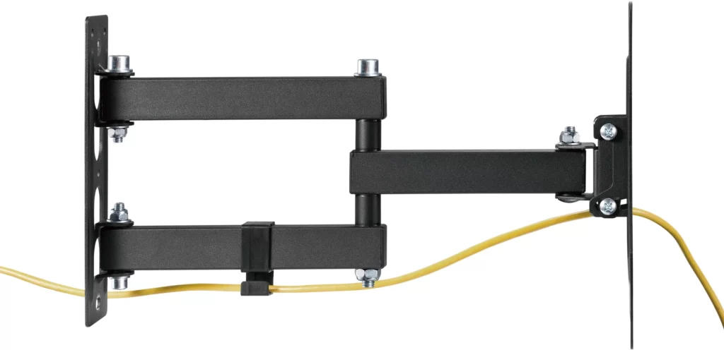 televizní držák na skrytí kabelů